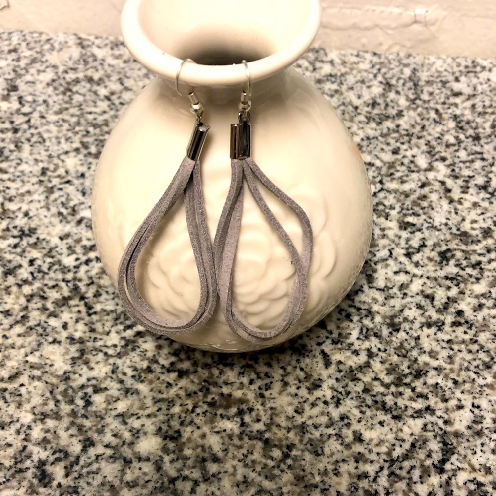 Cowgirl’s Ropes Leather Earrings